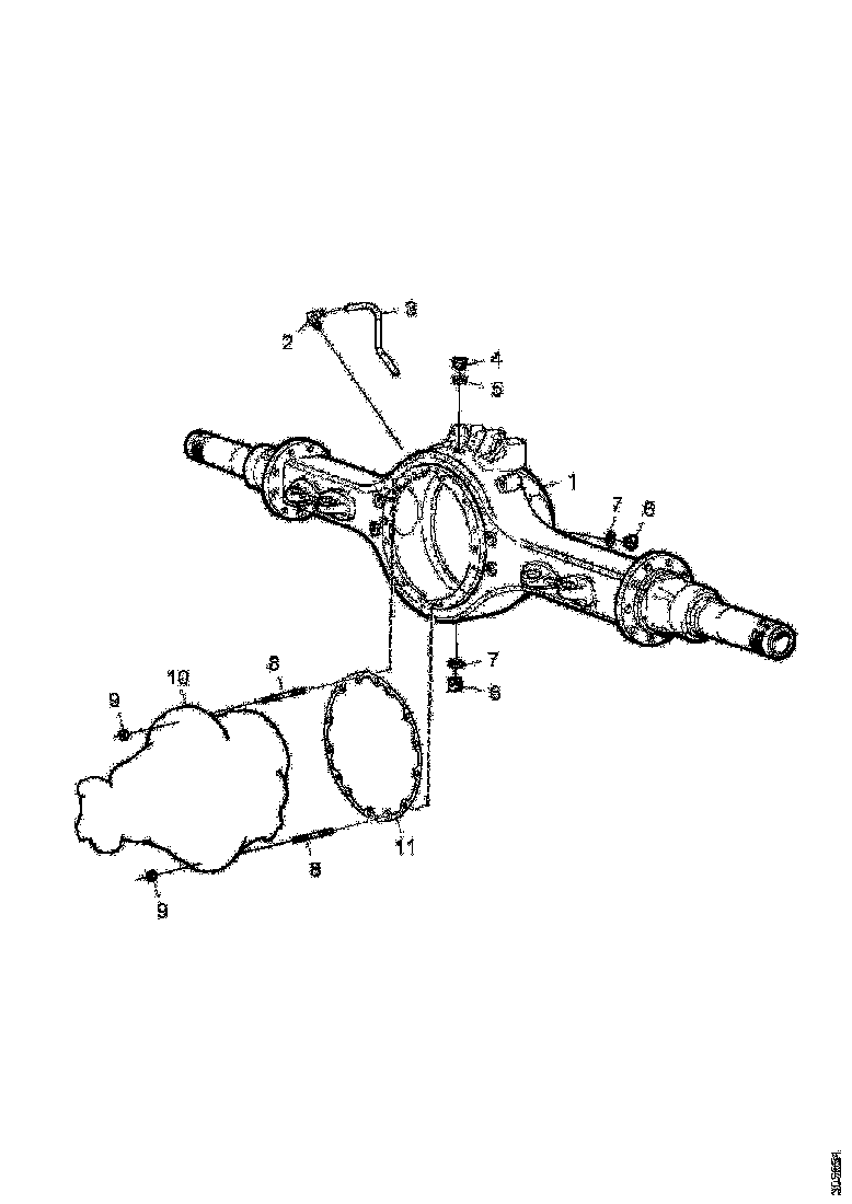 Buy 1743729 REAR AXLE SCANIA