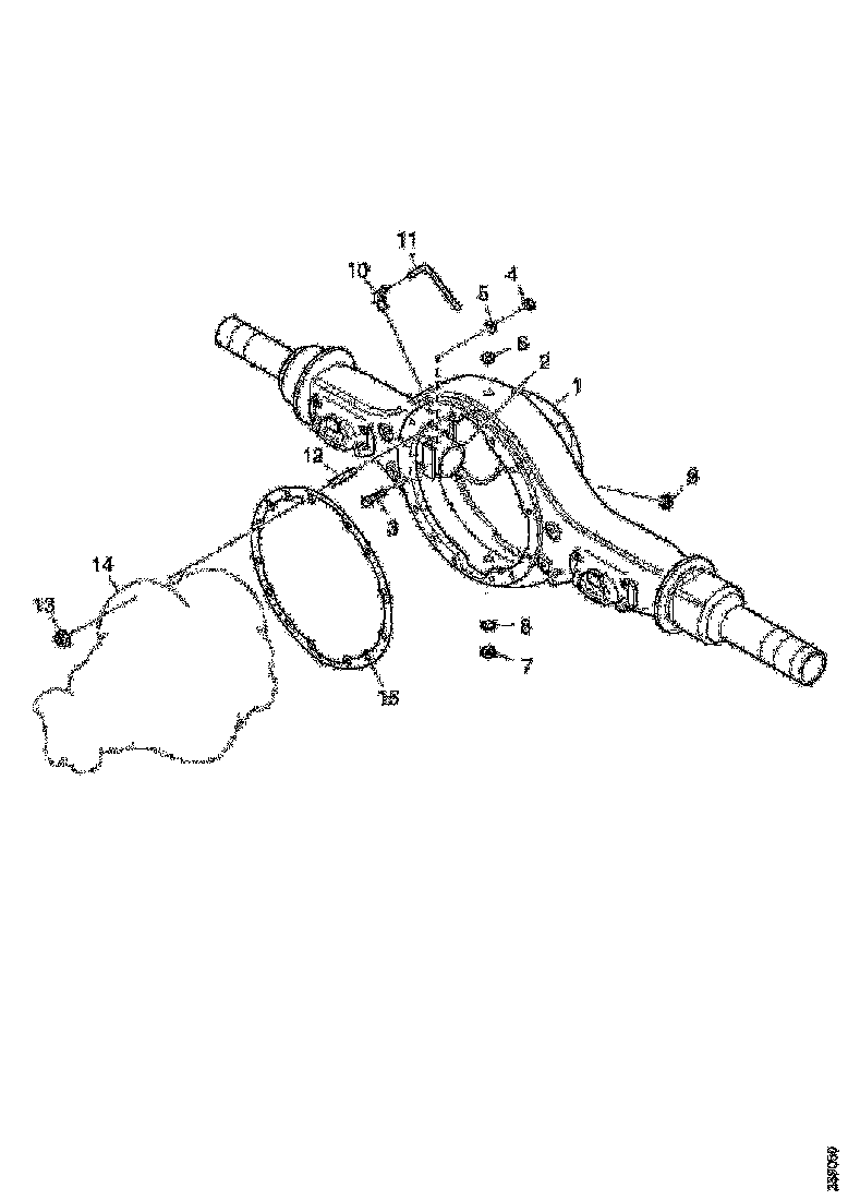 Buy 1743731 REAR AXLE SCANIA