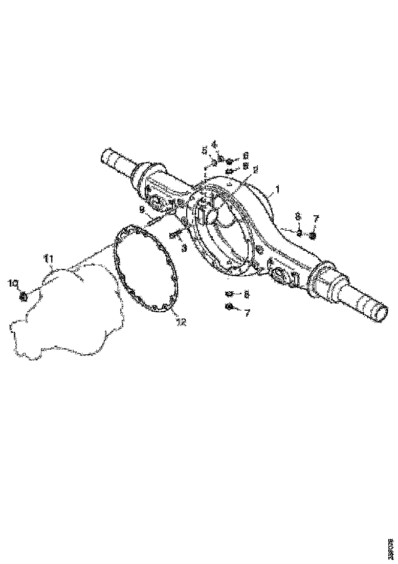 Buy 1743735 REAR AXLE SCANIA