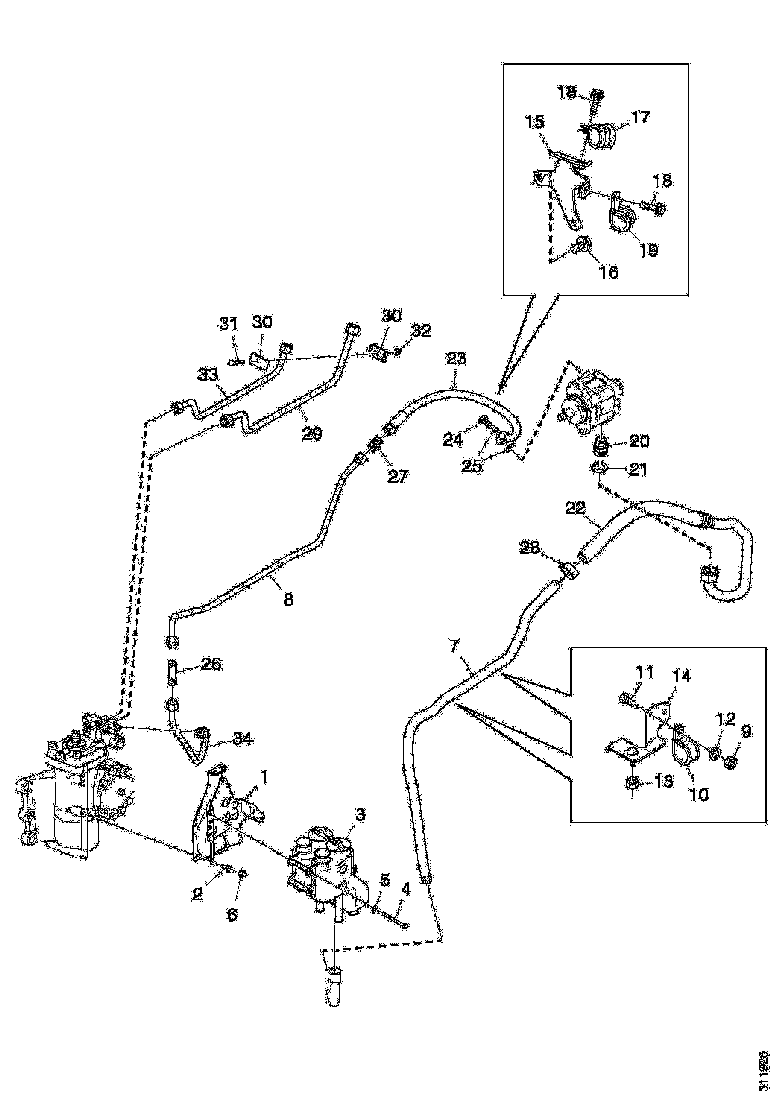 Buy 1743885 HYDRAULIC PIPE SCANIA