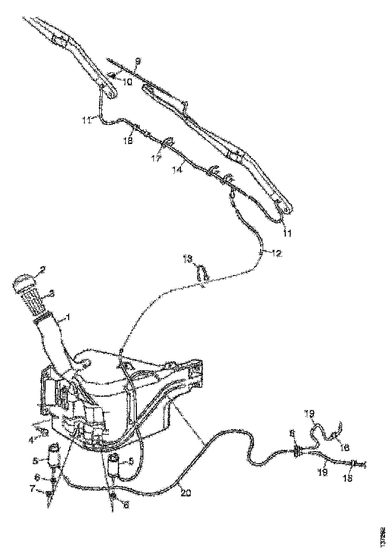 Buy 1745391 WASHER CONTAINER SCANIA
