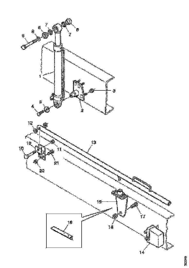 Buy 1746265 HYDRAULIC CYLINDER SCANIA