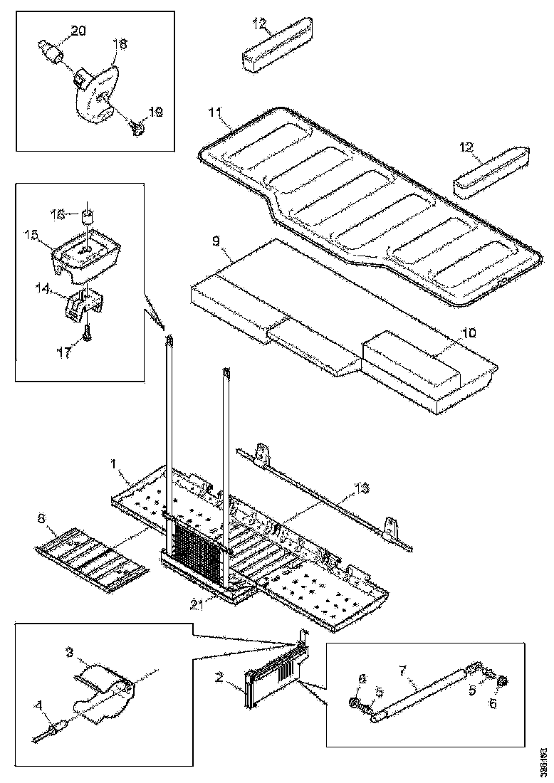 Buy 1749023 BED SUPPOR SCANIA