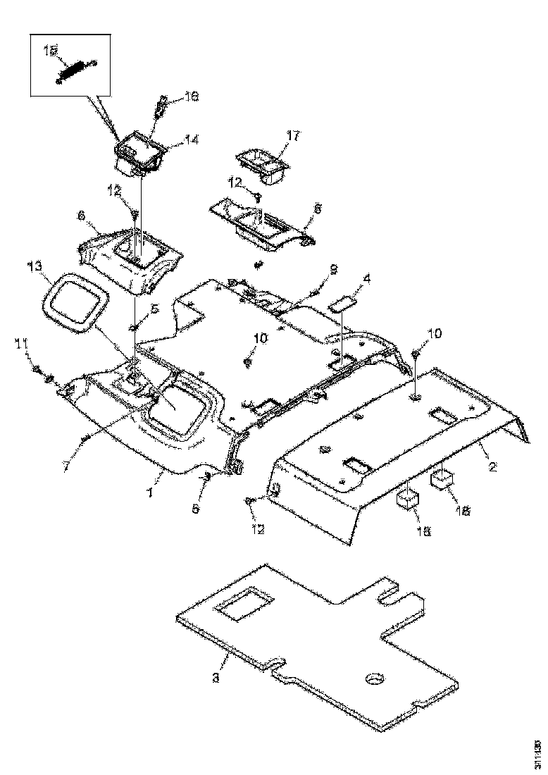 Buy 1751408 COVER SCANIA