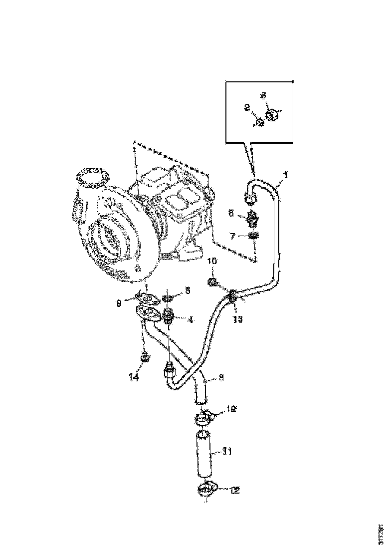 Buy 1751631 LUBRICATION PIPE SCANIA
