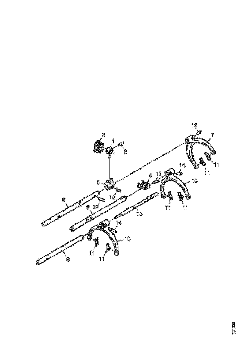Buy 1752834 GEAR SHIFT SHAFT SCANIA