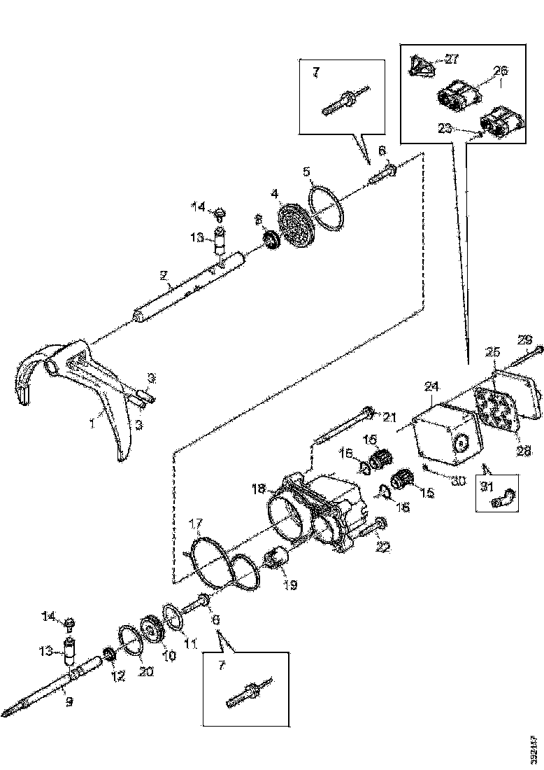 Buy 1755660 GEAR SEL S SCANIA