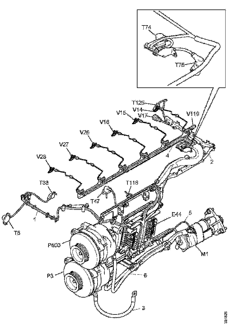 Buy 1756895 CABLE HARNESS SCANIA