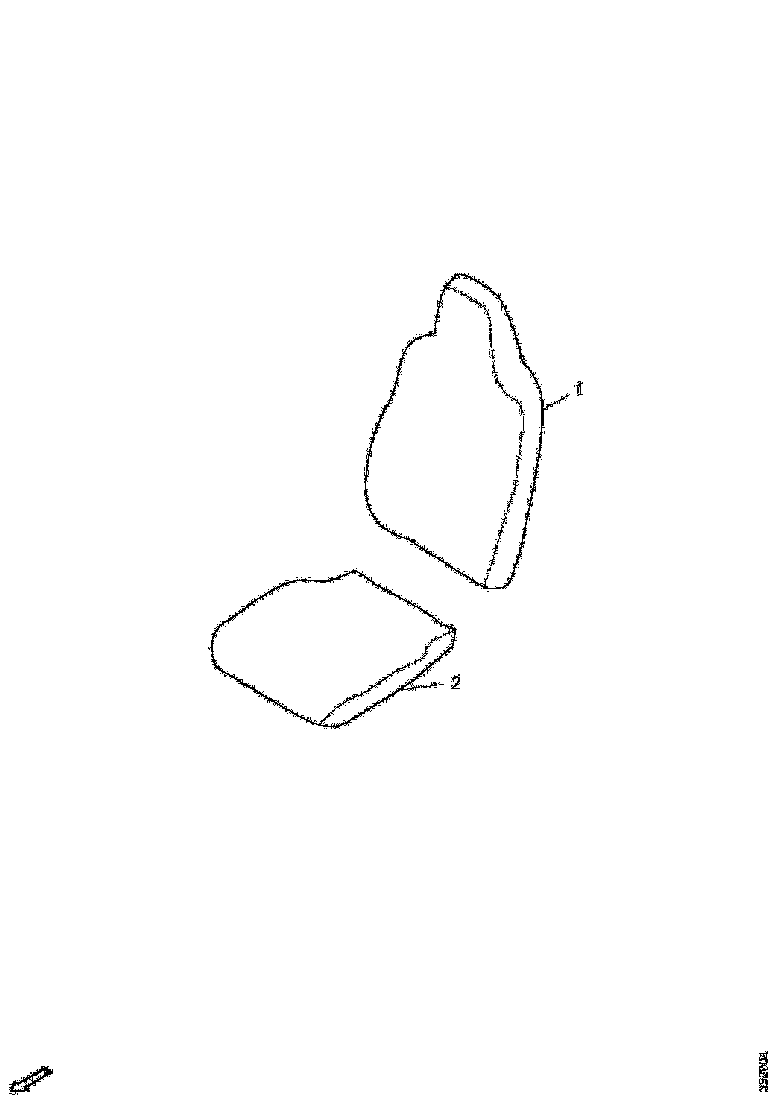 Buy 1757308 SEAT UPHOL SCANIA