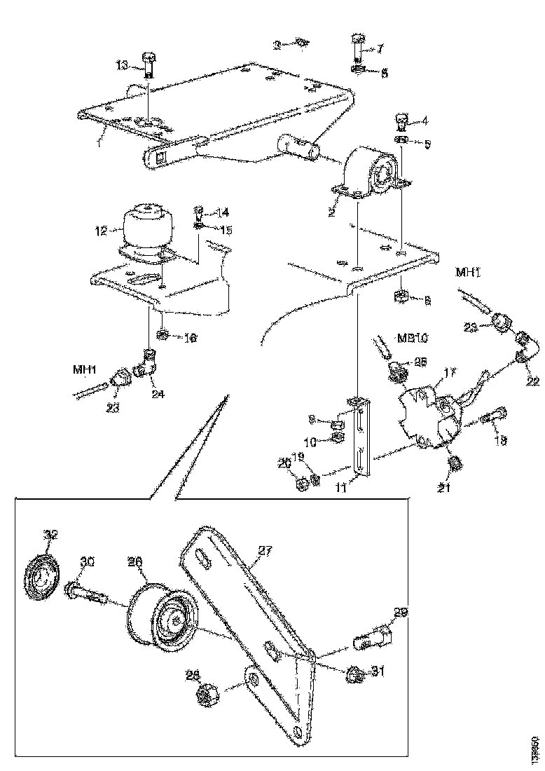 Buy 1758073 BRACKET SCANIA