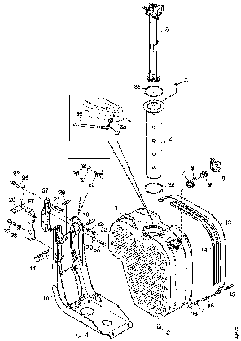 Buy 1760360 SENSOR HOUSING (S) SCANIA