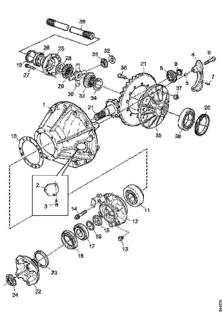 Buy 1760973 CENTR GEAR SCANIA