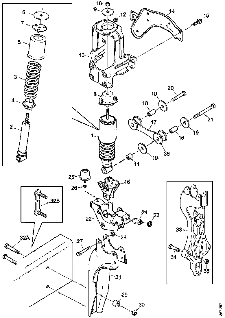 Buy 1761373 SHOCK ABSORBER SCANIA