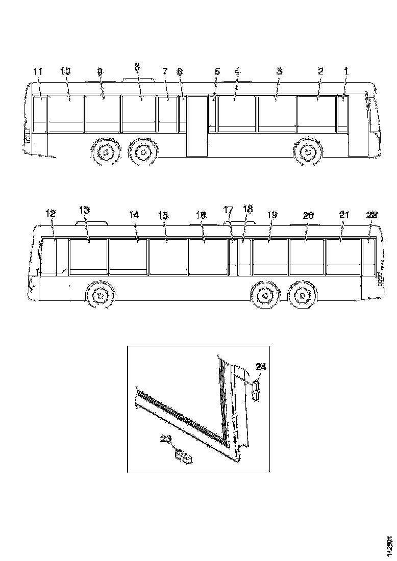 Buy 1762058 SIDE WINDOW THERMOPANE SCANIA