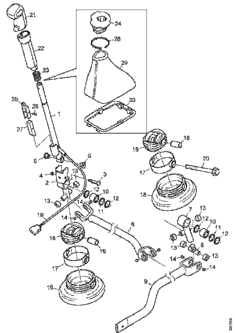 Buy 1762776 GEAR LEVER SCANIA