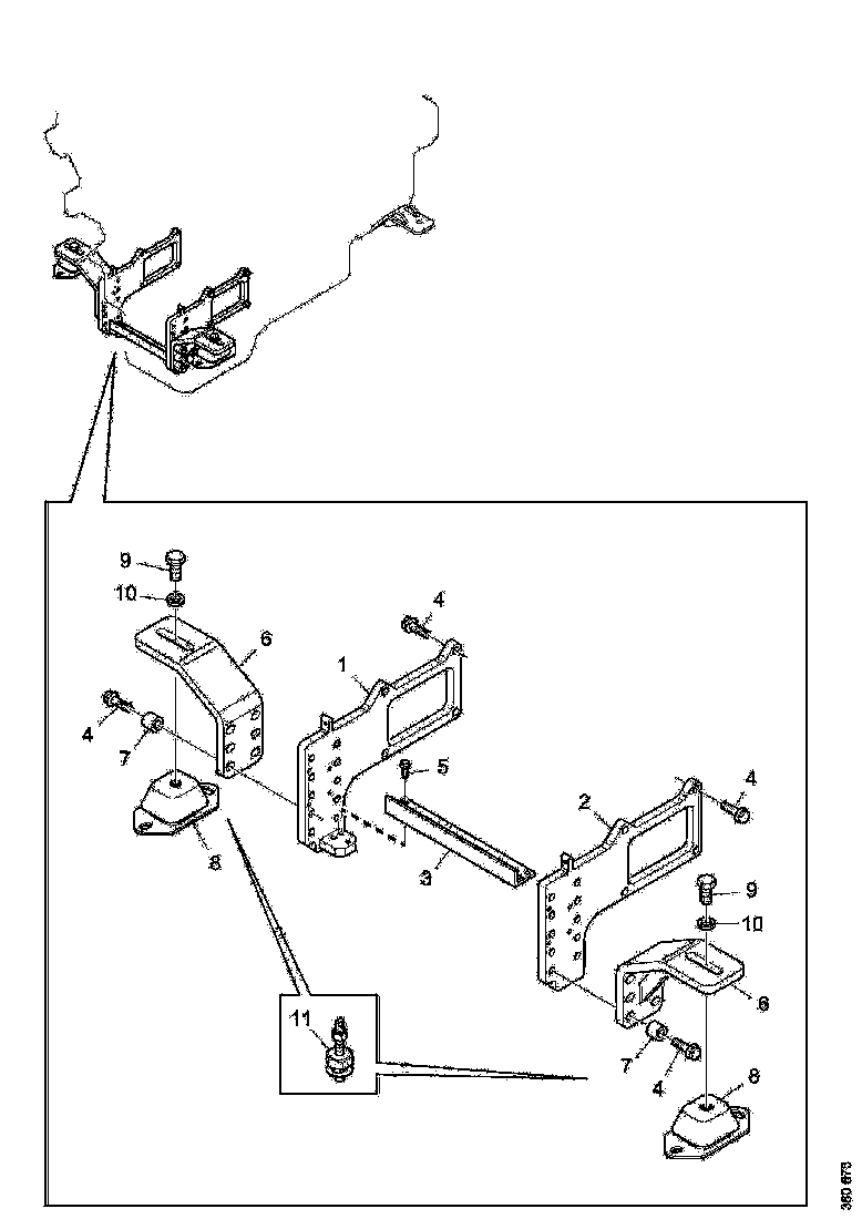 Buy 1764482 BRACKET SCANIA