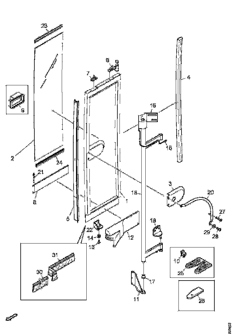 Buy 1767831 DOOR LEAF SCANIA
