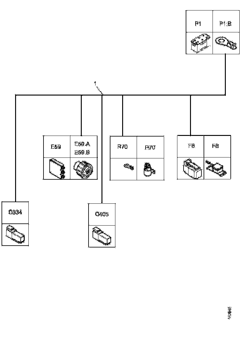 Buy 1768607 CABLE HARNESS SCANIA