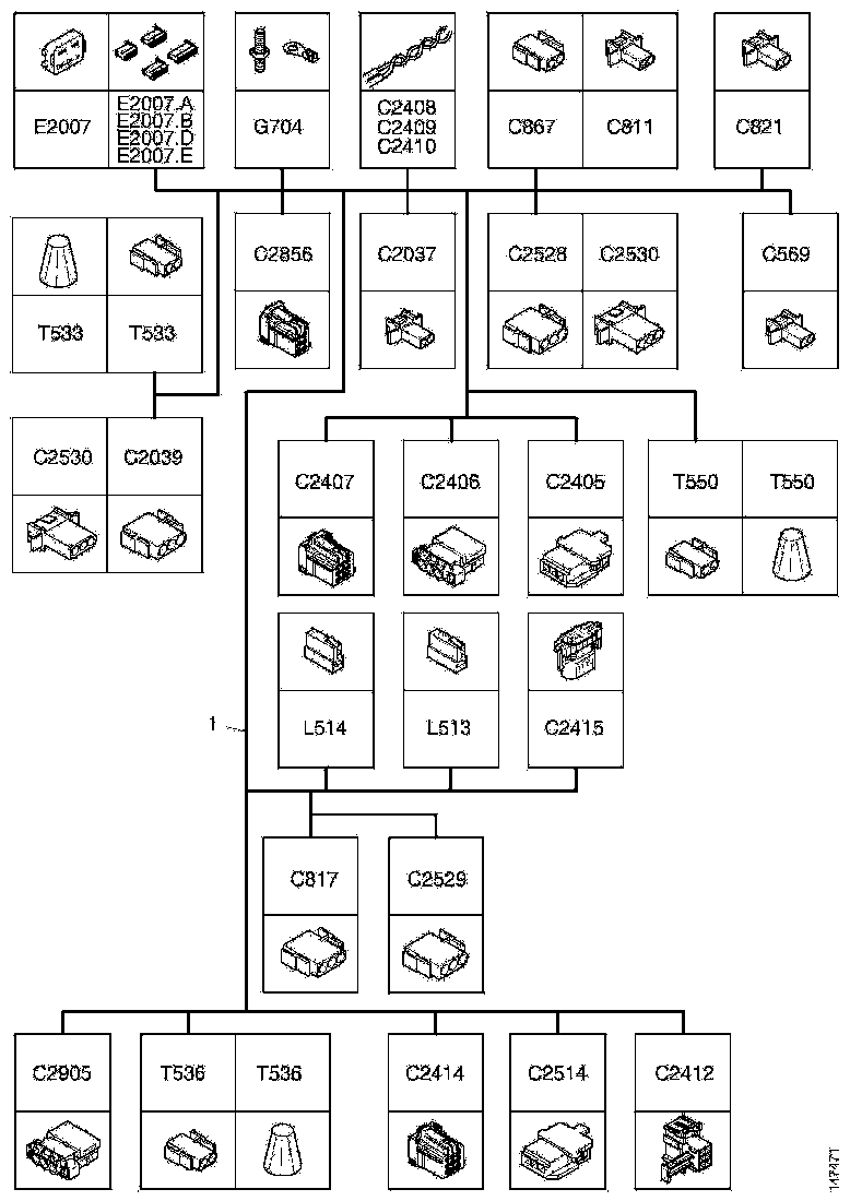 Buy 1770714 CABLE HARNESS SCANIA