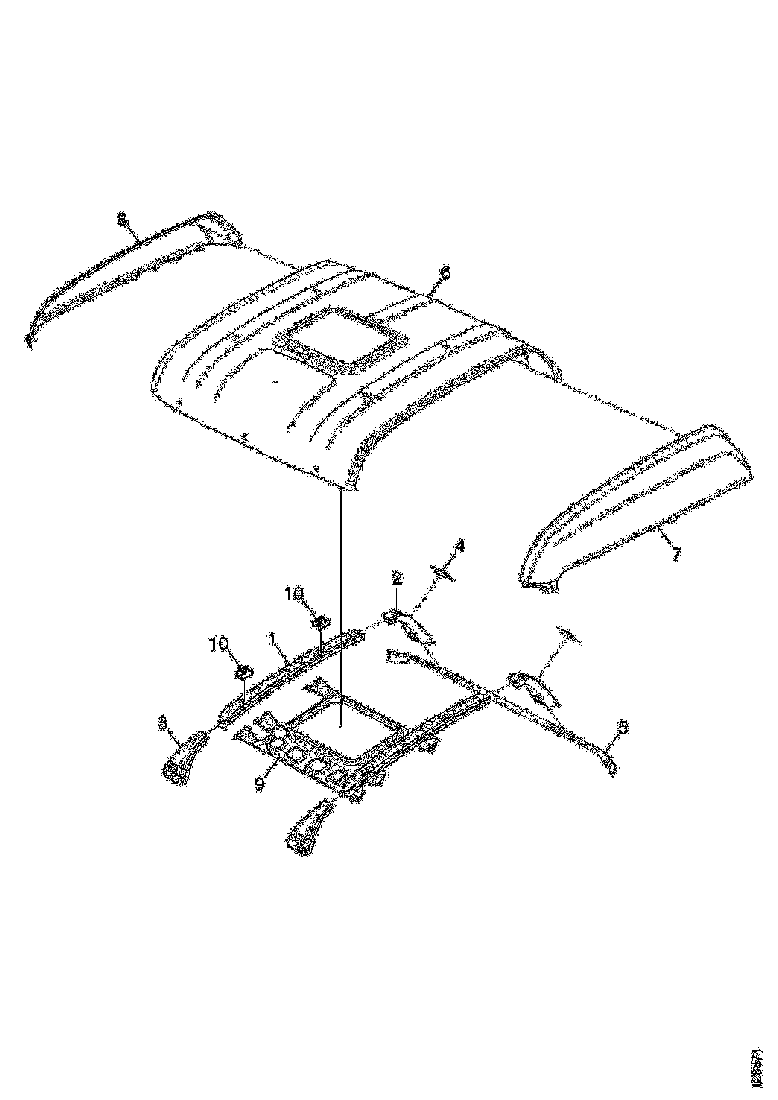 Buy 1772252 ROOF MEMBE SCANIA