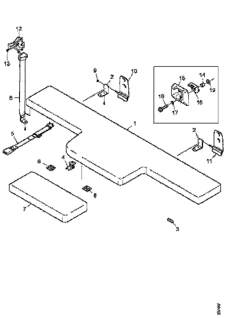 Buy 1772380 BED WIDENE SCANIA