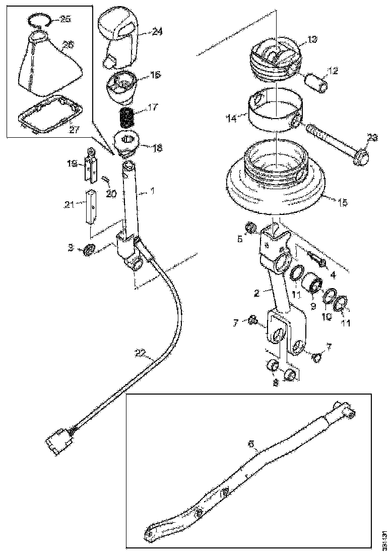 Buy 1772771 GEAR LEVER SCANIA