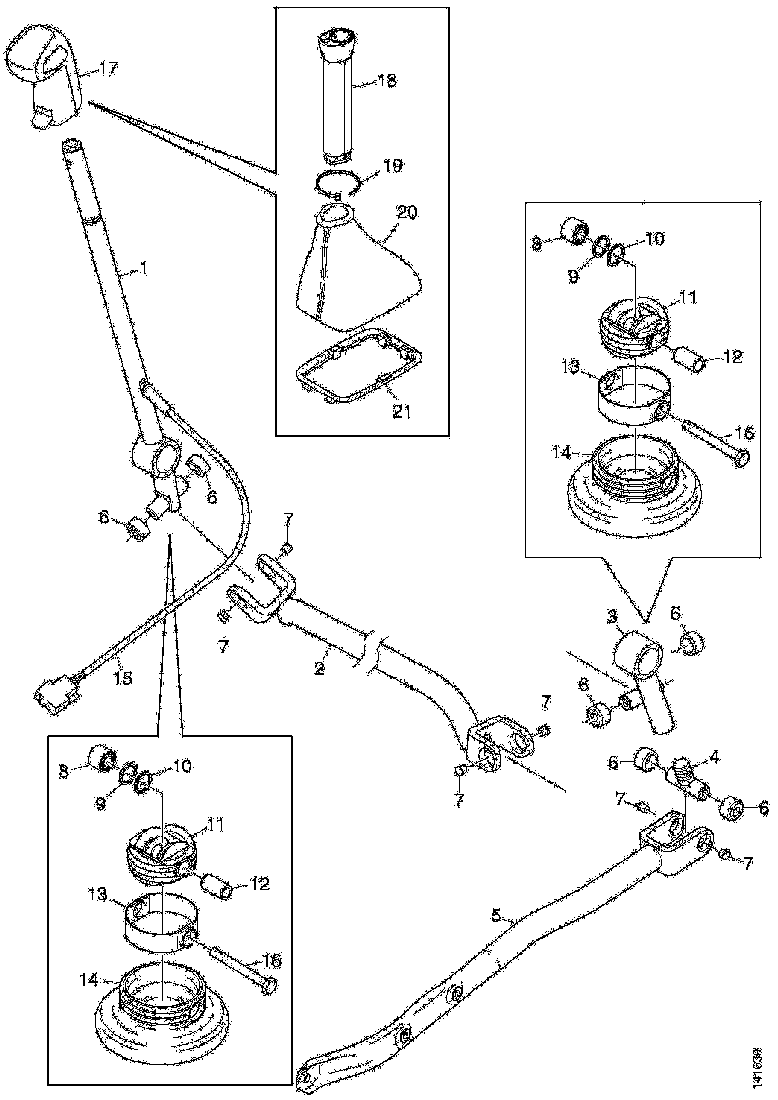 Buy 1772774 GEAR LEVER SCANIA