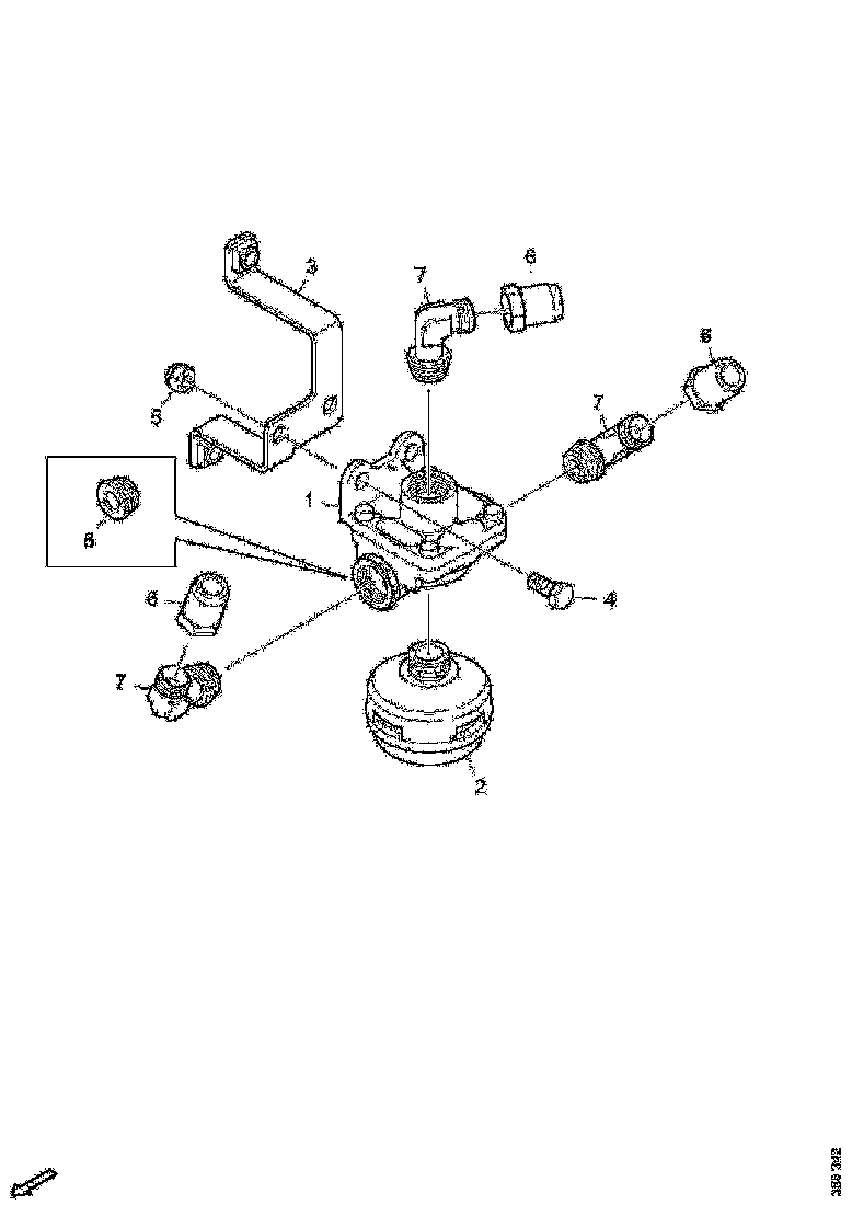 Buy 1774920 BRACKET SCANIA
