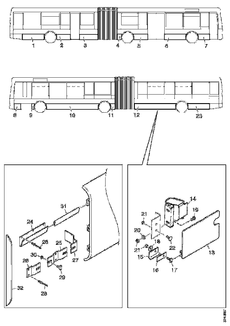 Buy 1774945 SIDE PANEL SCANIA
