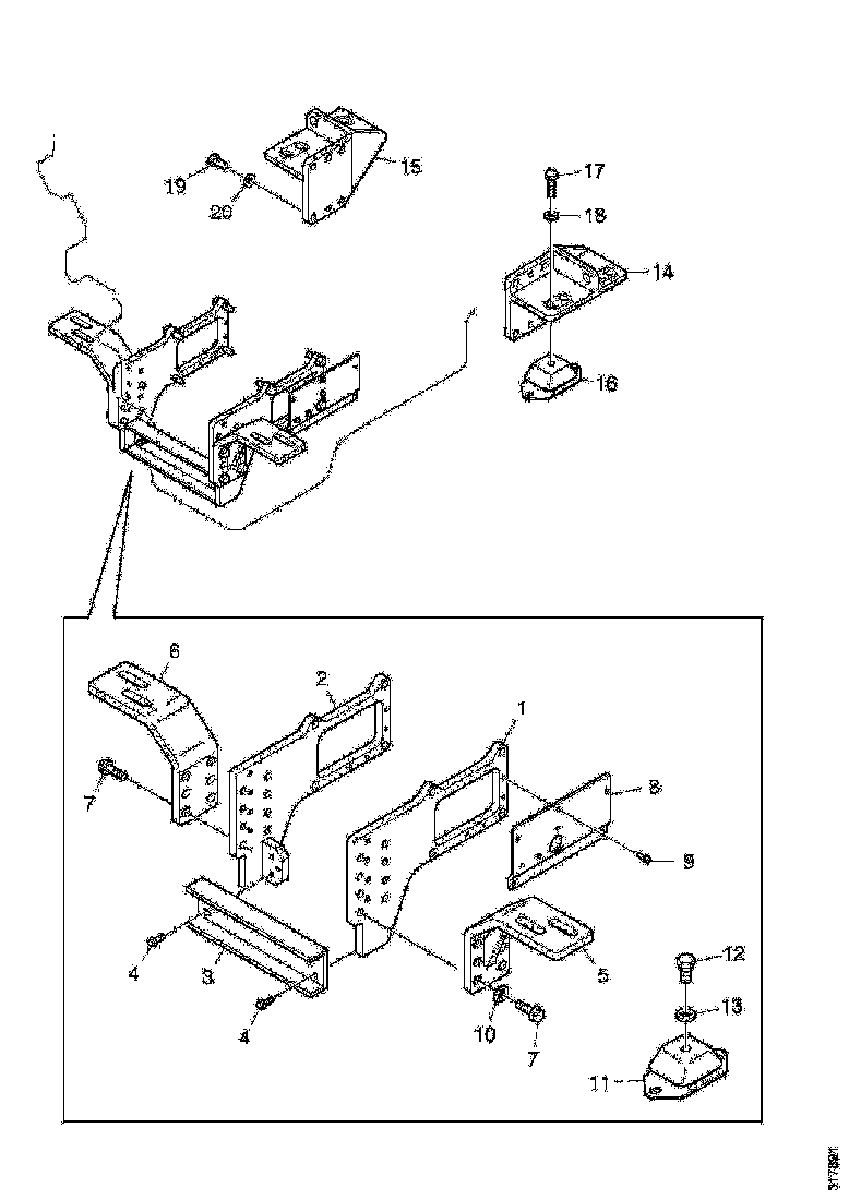 Buy 1775148 BRACKET SCANIA