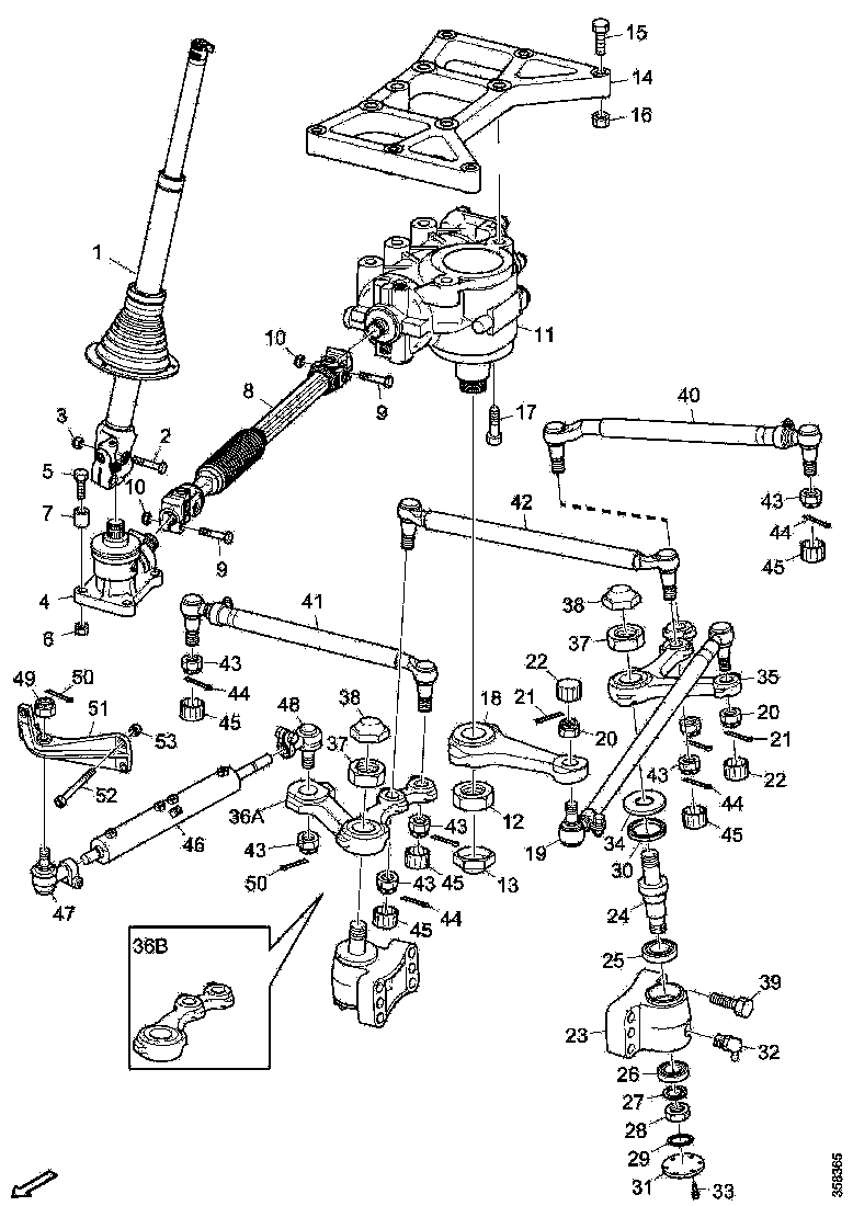 Buy 1775654 STEERING G SCANIA
