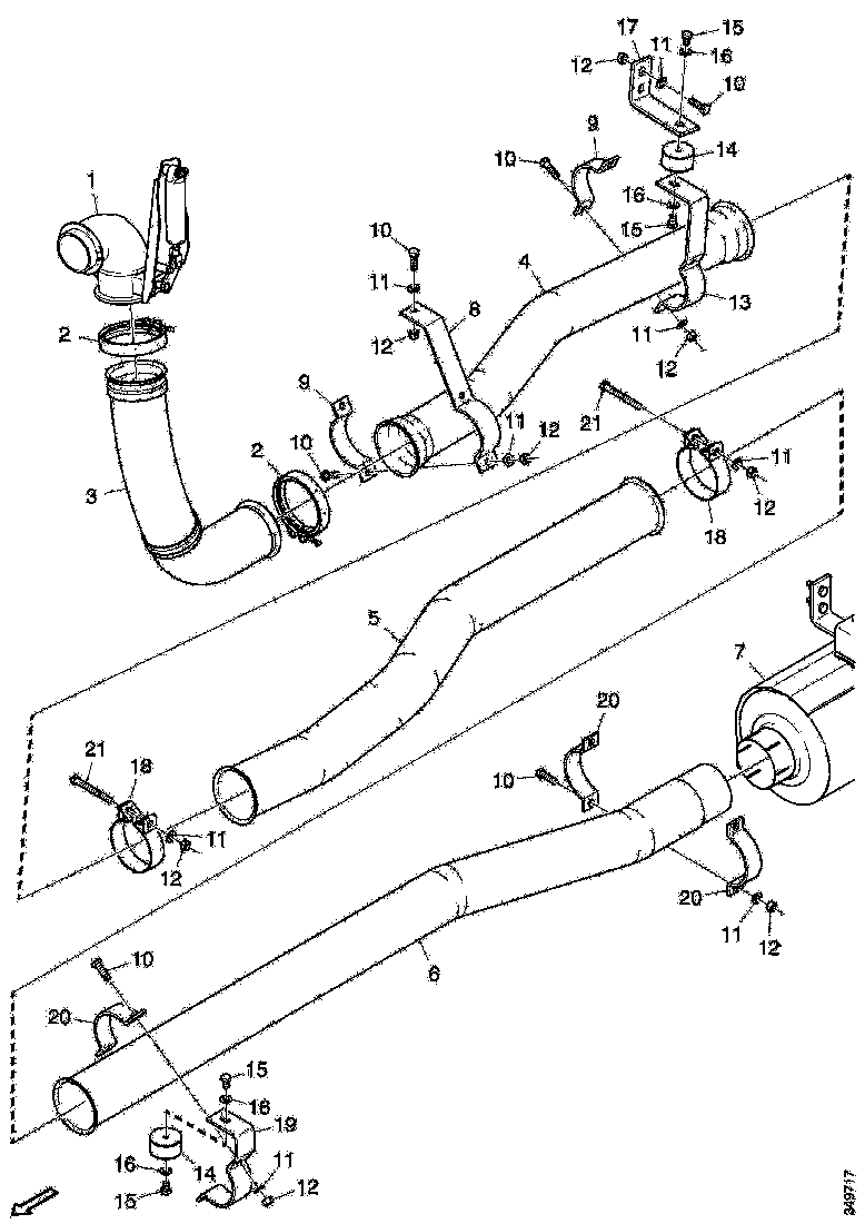 Buy 1775872 EXHAUST PIPE SCANIA