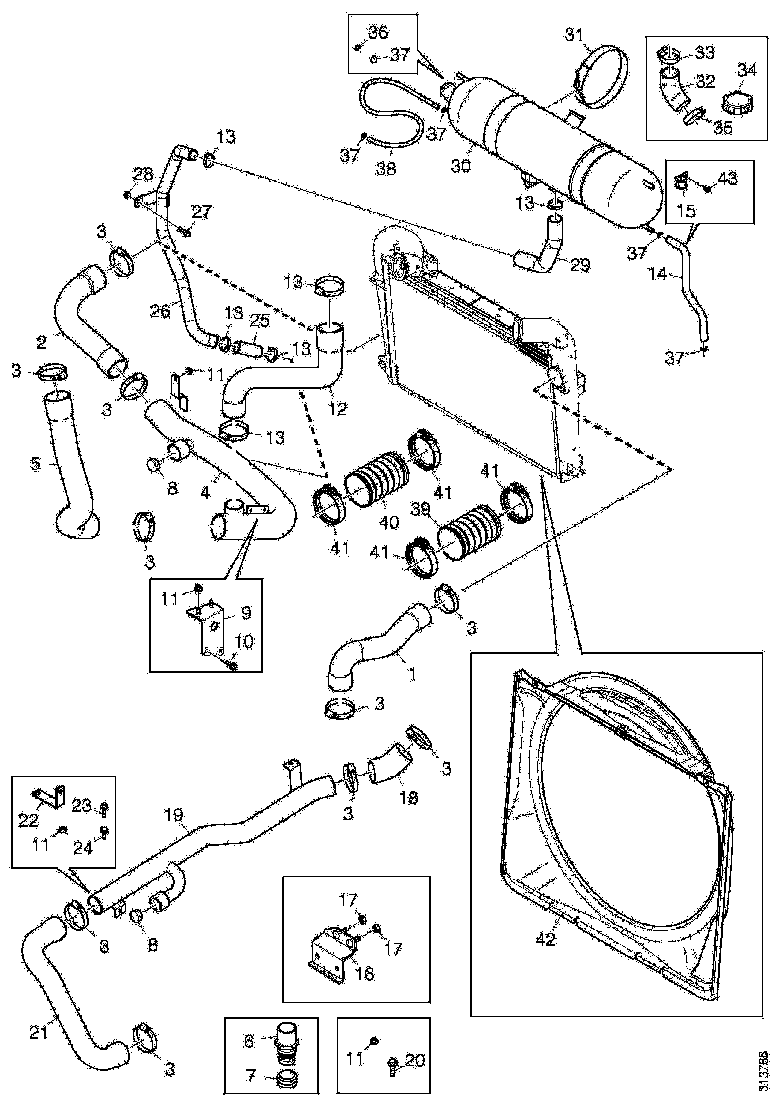 Buy 1776108 COOLANT PI SCANIA