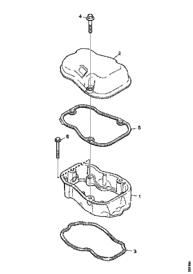 Buy 1779110 ROCKER COVER GASKET SCANIA