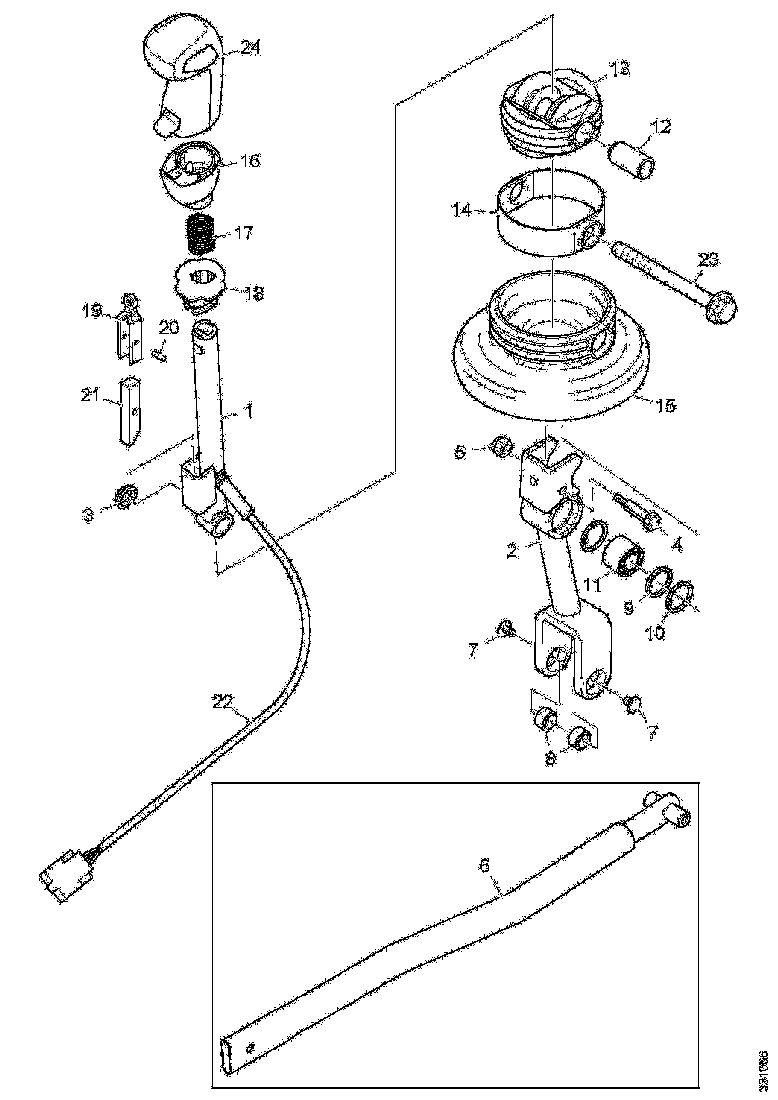 Buy 1780251 GEAR LEVER SCANIA
