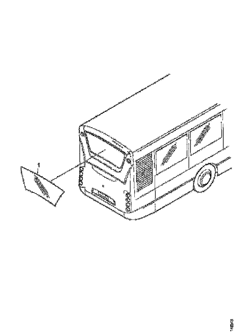 Buy 1784139 REAR WINDO SCANIA