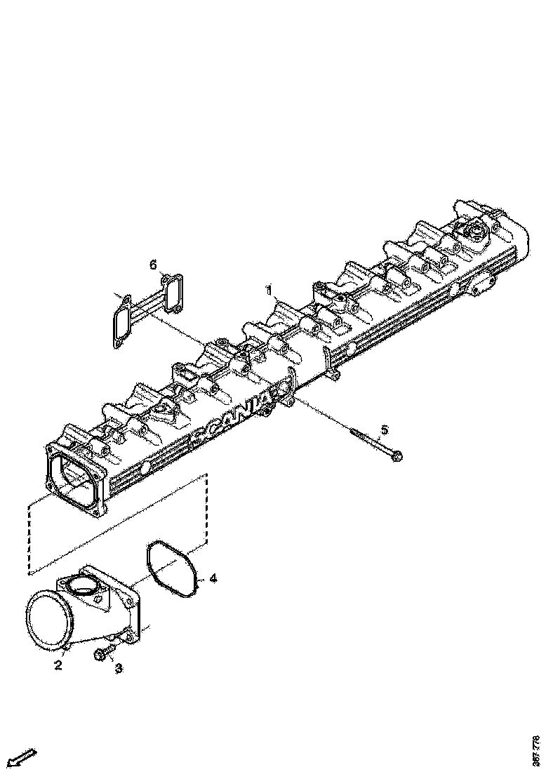 Buy 1785201 FLANGE PIP SCANIA