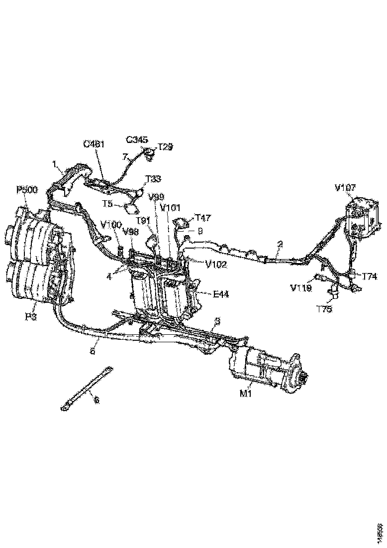 Buy 1787152 CABLE HARNESS SCANIA
