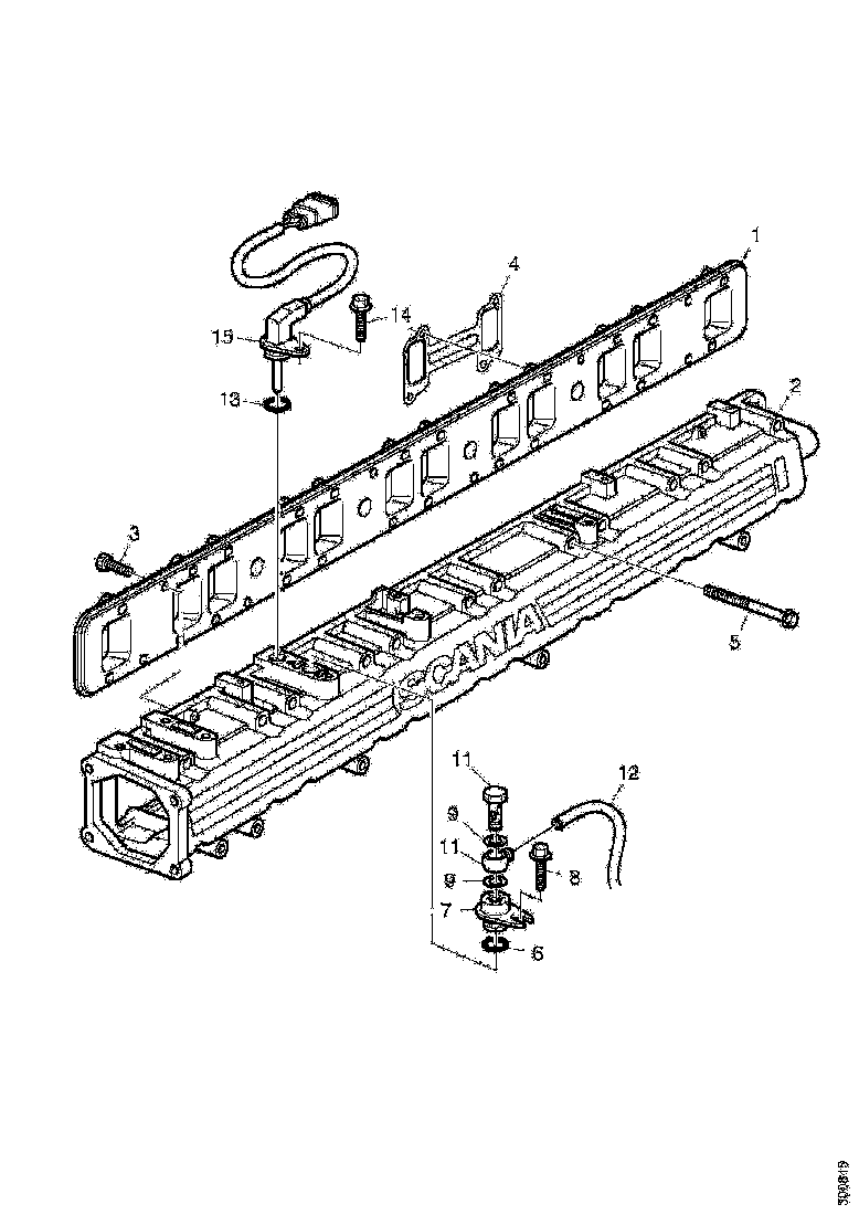 Buy 1787243 TEMPERATURE SENSOR  (S) SCANIA