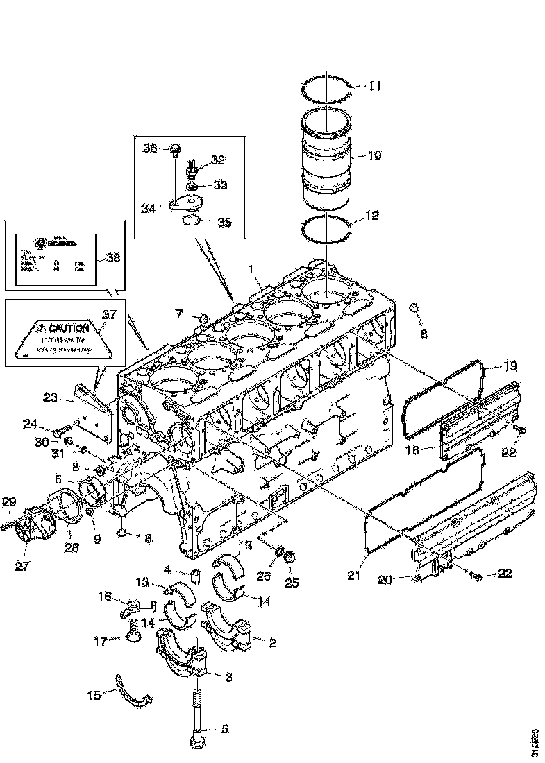 Buy 1787848 LIFTING EY SCANIA