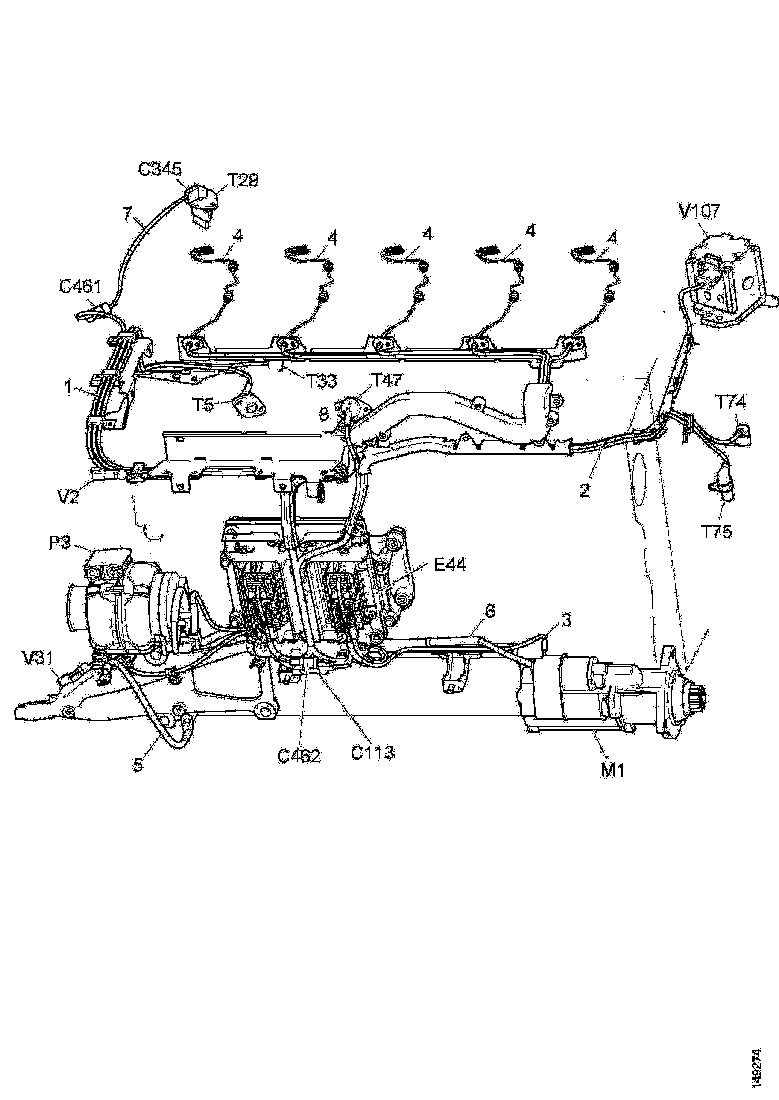 Buy 1788345 CABLE HARNESS SCANIA