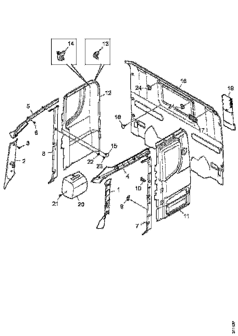 Buy 1789801 SIDE PANEL RH SCANIA