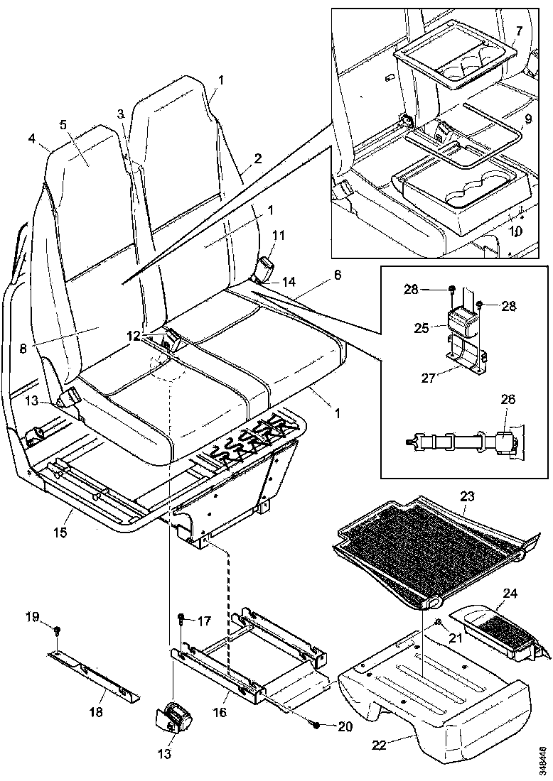 Buy 1790381 BACKREST SCANIA