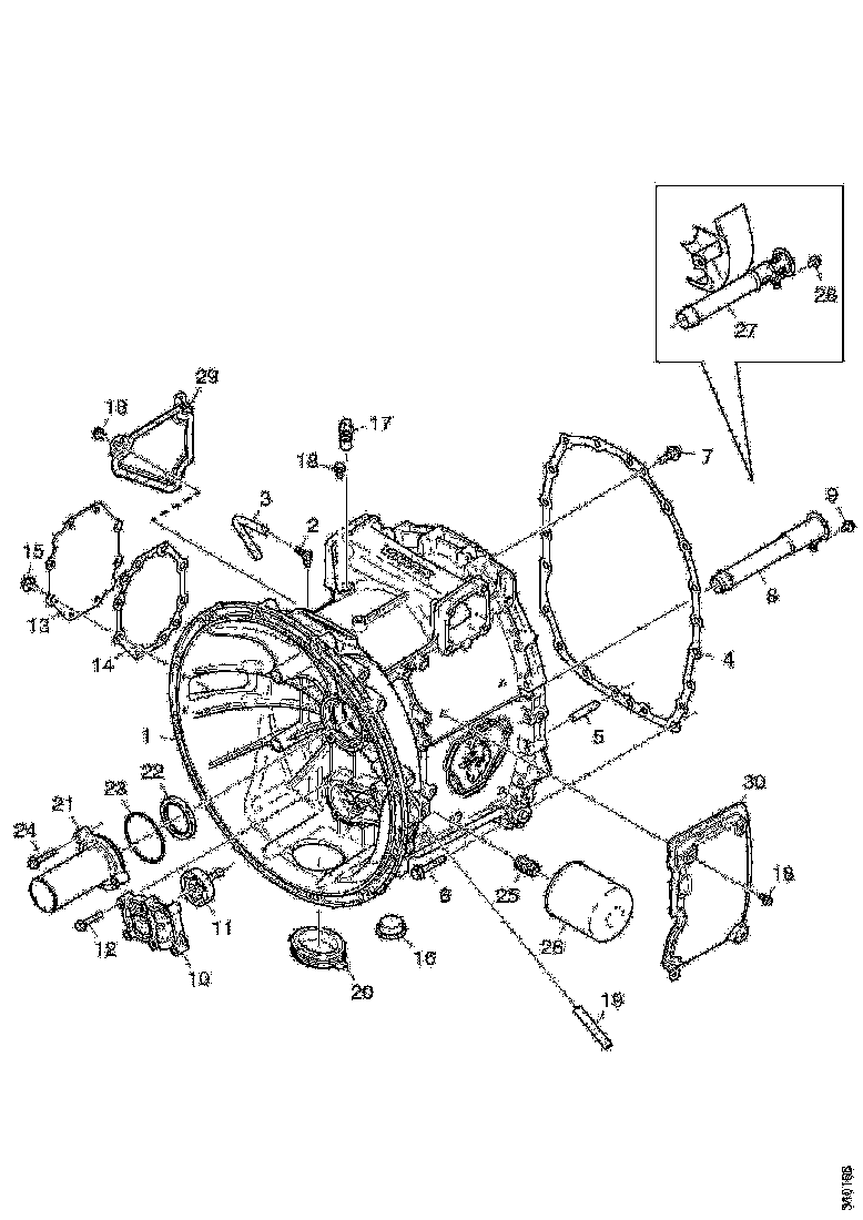 Buy 1790588 OIL PUMP COVER SCANIA