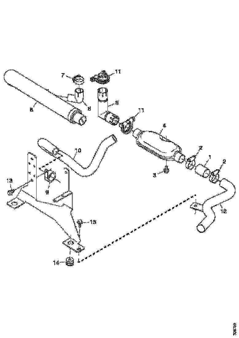 Buy 1791448 EXHAUST PIPE SCANIA