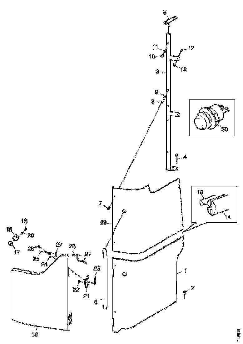 Buy 1798199 PARTITION SCANIA