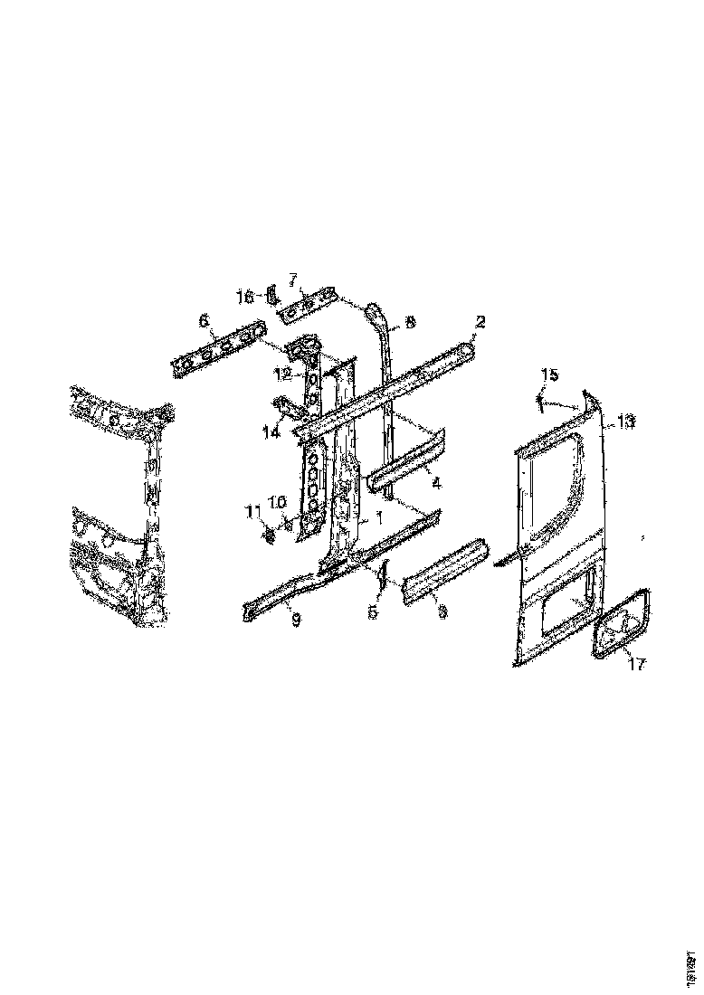 Buy 1798438 SIDE MEMBER SCANIA