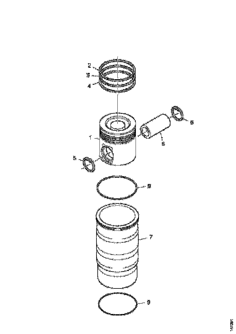 Buy 1798605 CYLINDER LINER KIT SCANIA