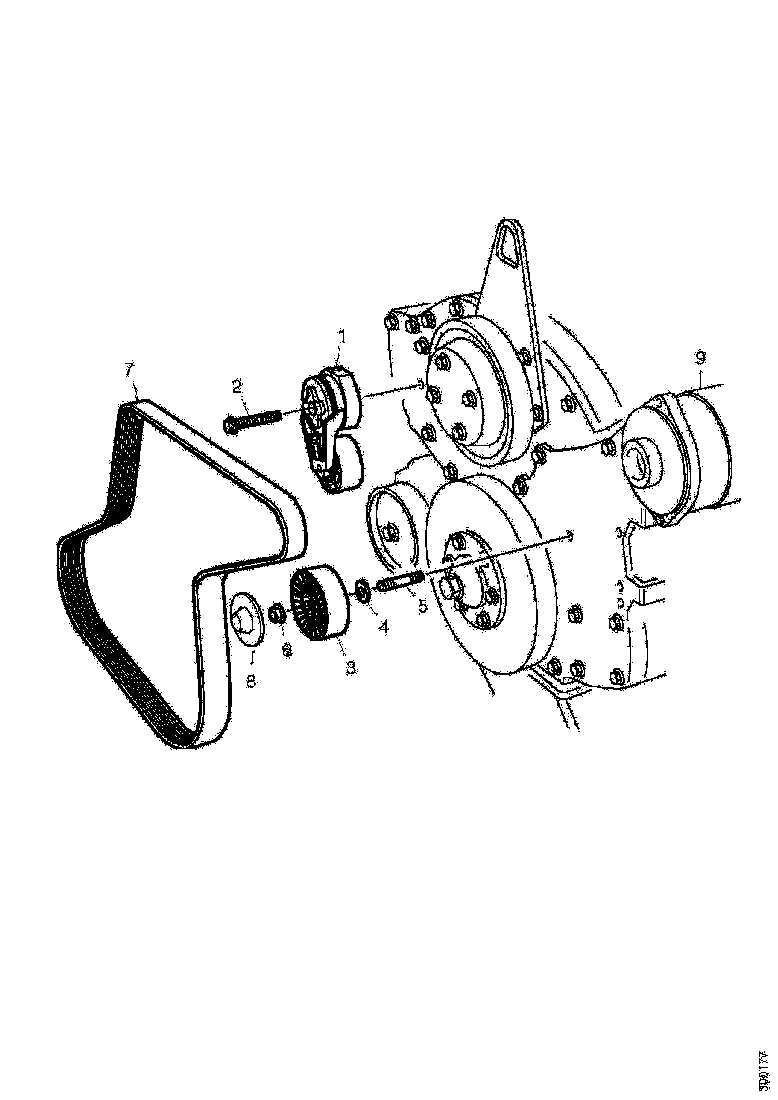 Buy 1800537 POLY V-BELT SCANIA