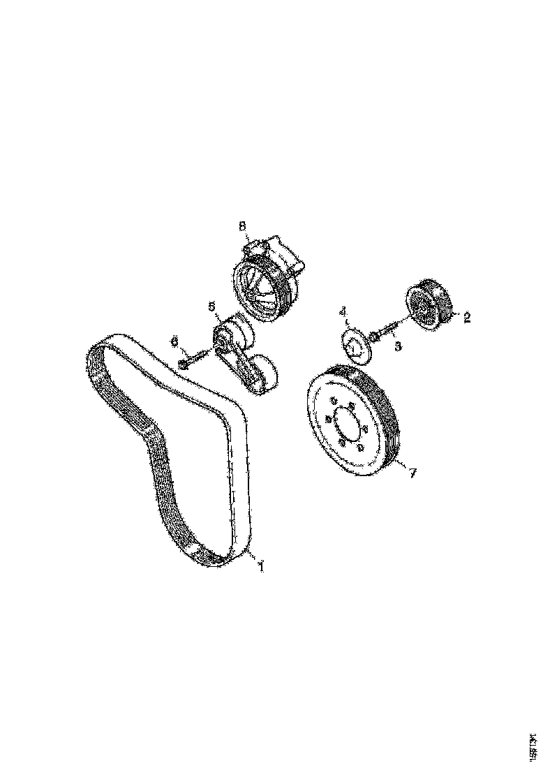 Buy 1800545 POLY V-BELT (S) SCANIA